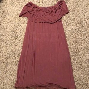 Strapless dress